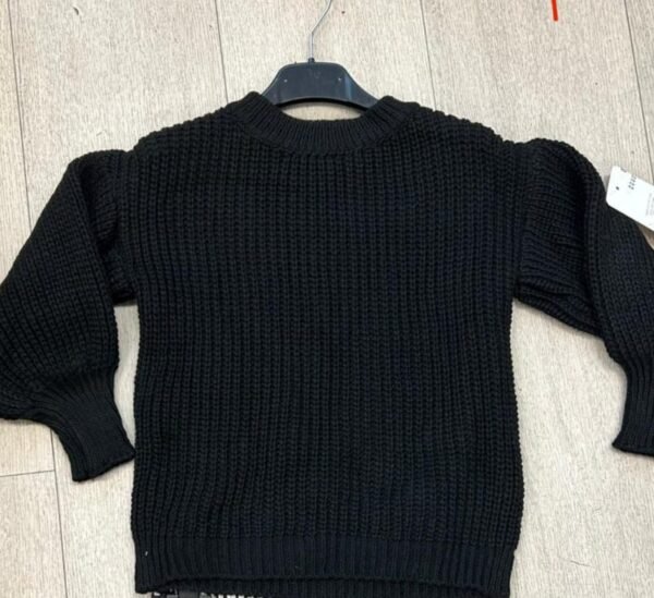 Knit I sweater I zwart