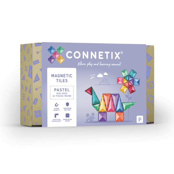 Connetix | magnetische tegels | mini | pastel