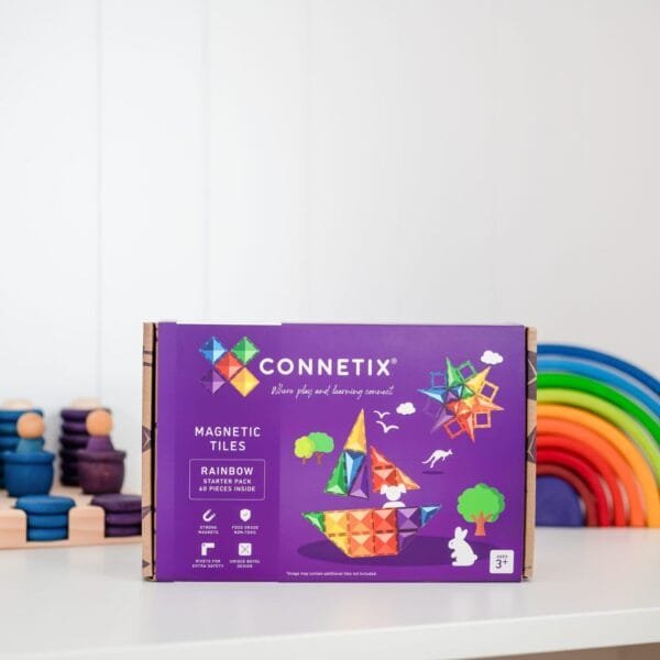 Connetix | rainbow | 60 stuks