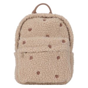 Taupe Teddy Kinderrugzak – Zachte Rugzak voor Peuters en Kleuters