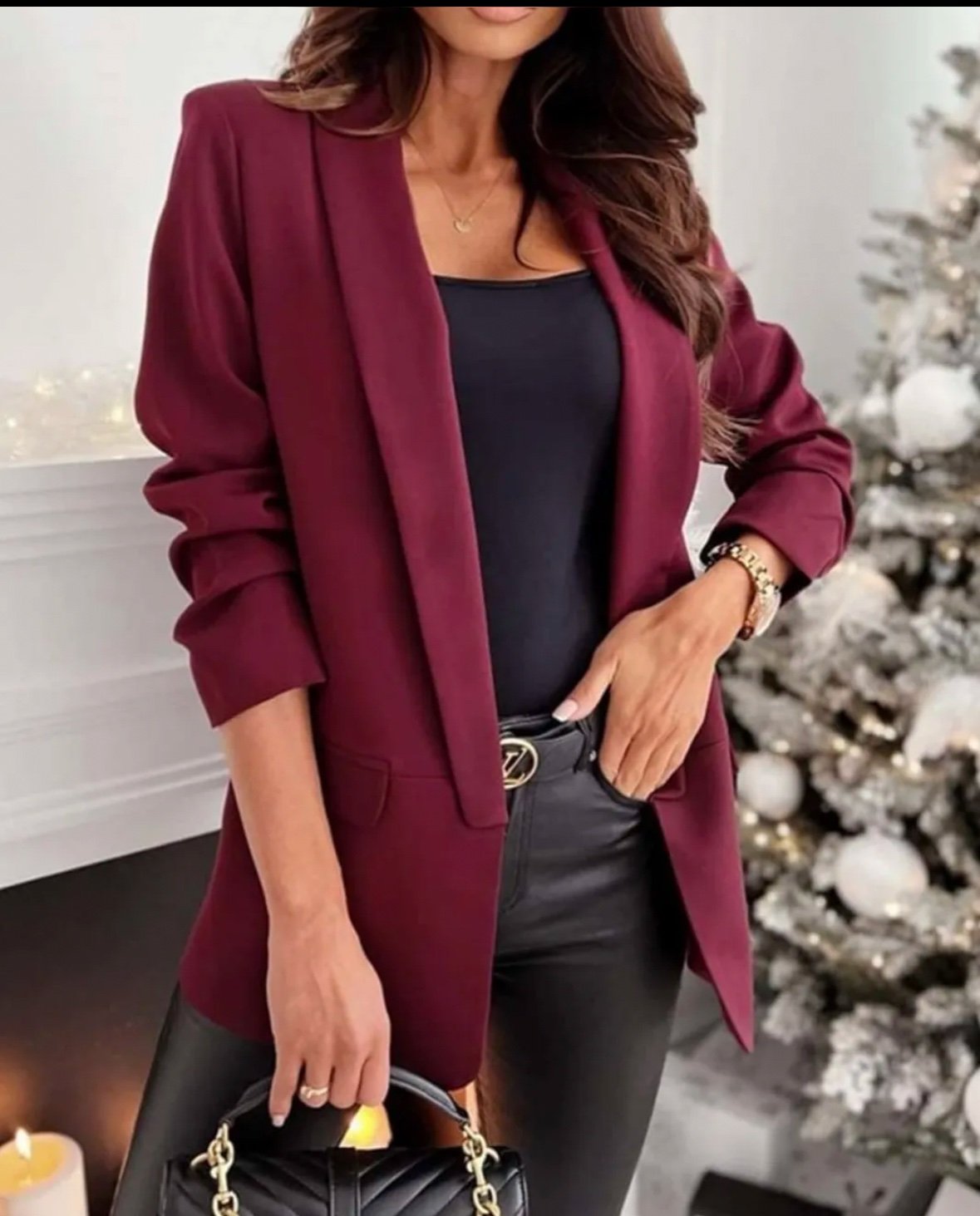 Blazer | bordeaux