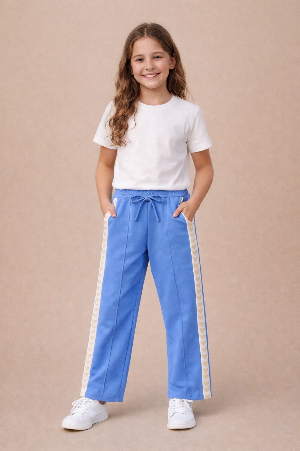 Hartjesbroek | Blauw | Beige | Roze | Lila | Groen | lichtroze