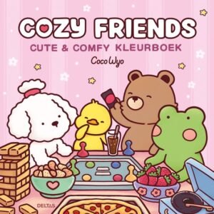 Cozy Friends Cute en Comfy kleurboek | Coco Wyo