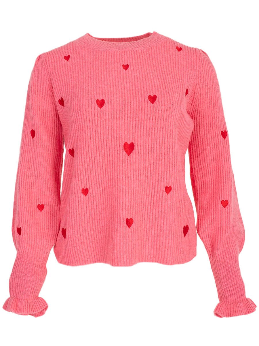Trui | pink hearts