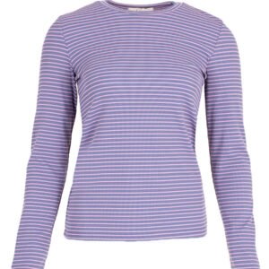 Longsleeve | gestreept | lila/ blauw