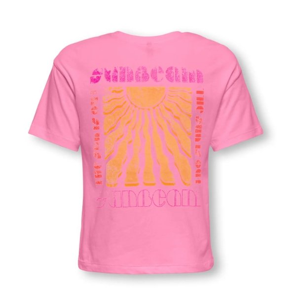 Only | T-shirt | roze - Afbeelding 2