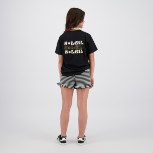 T-shirt | Raizzed | Soleil| backprint | zwart