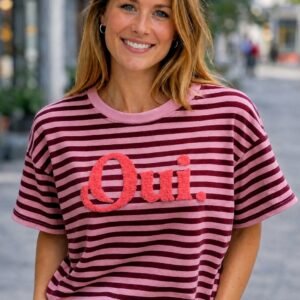T-shirt | Qui | Bordeaux