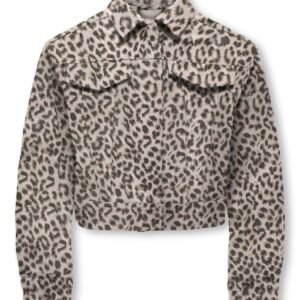 Leopard spijkerjas | Only