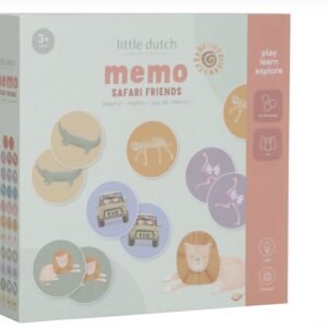 Little Dutch Memo Spel Safari Friends
