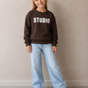 Sweater | Donkerbruin | Roze | Bordeaux |  Only